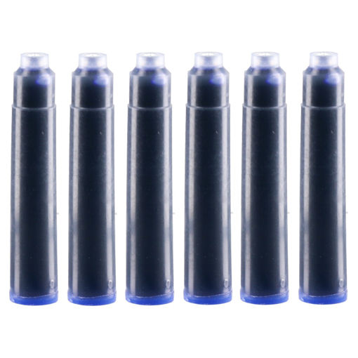 Picture of FOUNTAIN PEN INK CARTRIDGES BLUE - 6 PACK